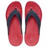 Crocs Comfortable Simple Fashion Anti-Friction Flip Flops Unisex Footwear Blue Red 211101-410