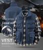 Men's Outdoor Workwear Multi-Pocket Vest - Thin, Sleeveless Fishing & Photography Jacket