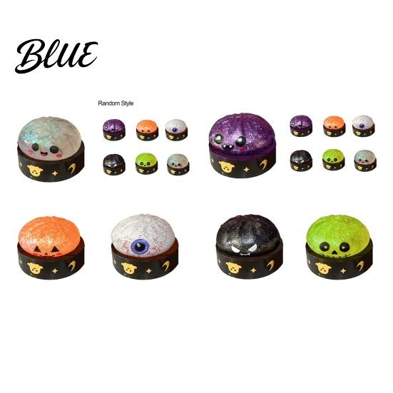 Anxiety Relief Gifts for Kids Halloween Ghost Bun Stress Ball  Glitter Slow Rising TPR Fidget Toy Quicksand Pinch Toys with Steamer  Cute Spooky