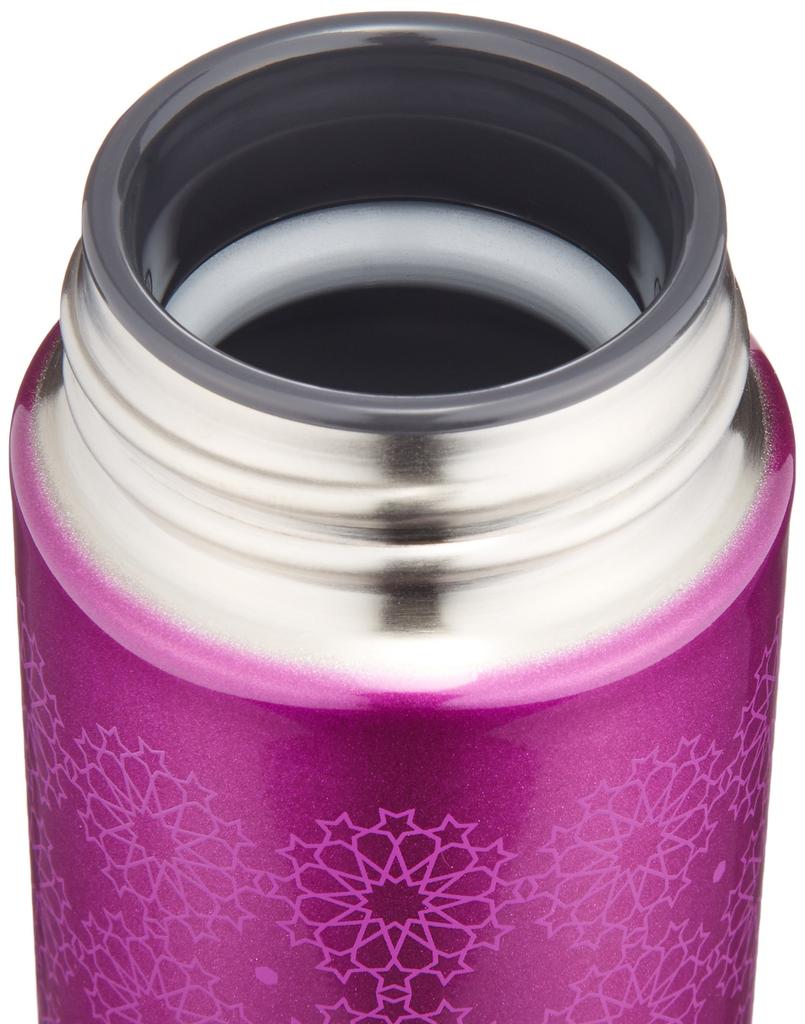 Zojirushi (ZOJIRUSHI) Stainless Steel Water Bottle, 0.2L, Amethyst, Small Capacity, with Disassembly Cap, SM-EC20-VC