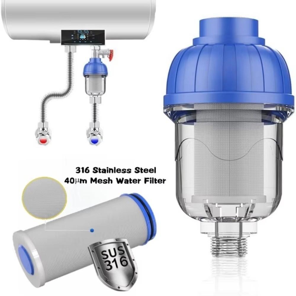 316 Stainless Prefilter Purifier Output Faucet Filter Durable Shower Filter  Bathroom Fittings