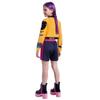 Girls K Pop Singer Rumi Halloween Dress Up Costume Children Stage Performance Outfit Kids School Carnival Party Role Play Suit