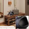 Decorative Items For Putting Keys At The Entrance, Home Decor In The Foyer, Black Big Mouthed Dog Tray Storage Box