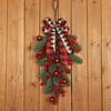 Christmas Red Fruit Lattice Knot Decoration Fascia Santa Claus Bedroom Hangings Lintel Christmas Party Home Decor Accessories
