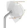 USB Port LED Table Lamp Stand Clock Night Lighting Wireless Charger Pad Multifunction Wireless Charger LED Desk Lamp Desk Use