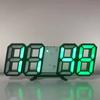 3D Wall Clock Led Digital Watches Hanging Decoration Home Decoration for Bedroom Decor Interior Room Night Light Mode Large