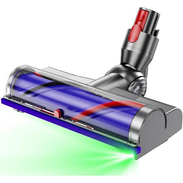 Vacuum Cleaner Replacement for V7 V8 V10 V11 V15 Direct Drive Head for Cordless Stick Vacuum Cleaners with LED Headlights 270° Torque Brush Head for