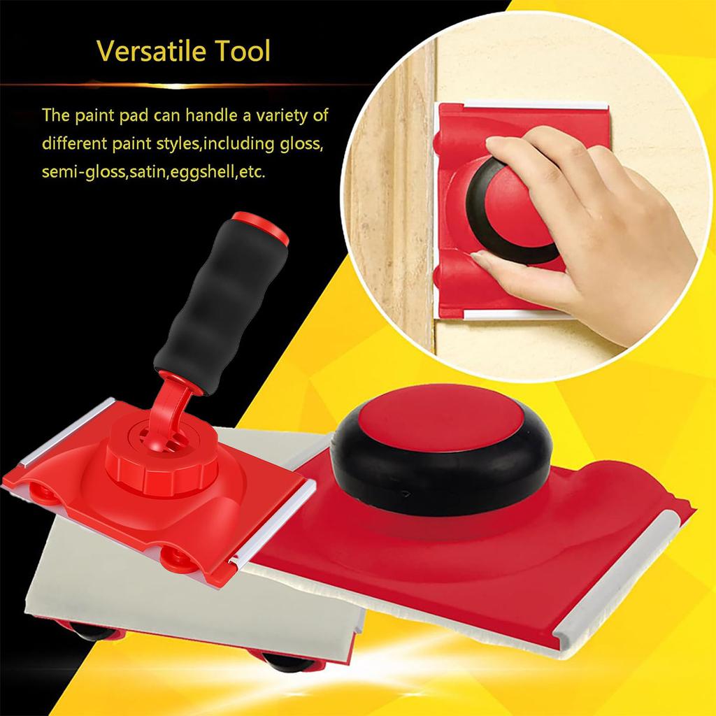 Paint Edge Trimmer Plus Corner Walls Ceilings Pad Painter Applicator Edge Painting Tool Refills Paint Edger for Wall Painting