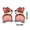 Door Handle Protector 3D Silicone Anti-collision Cute Dog Self Adhesive Pad Door Wall Protector for Hitting Swinging Pinch