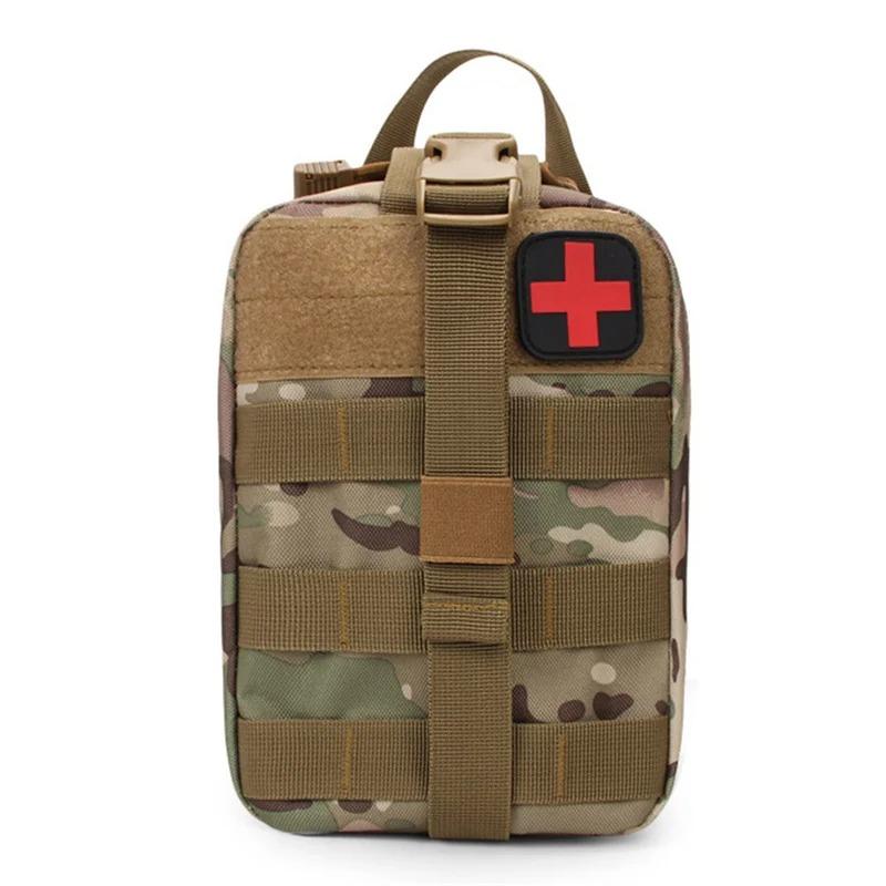 ערכת עזרה ראשונה חיצונית EDC ערכה רפואית Molle IFAK חבילת מותניים הישרדותית חירום ערכת EDC אביזרי ציד חיצוניים