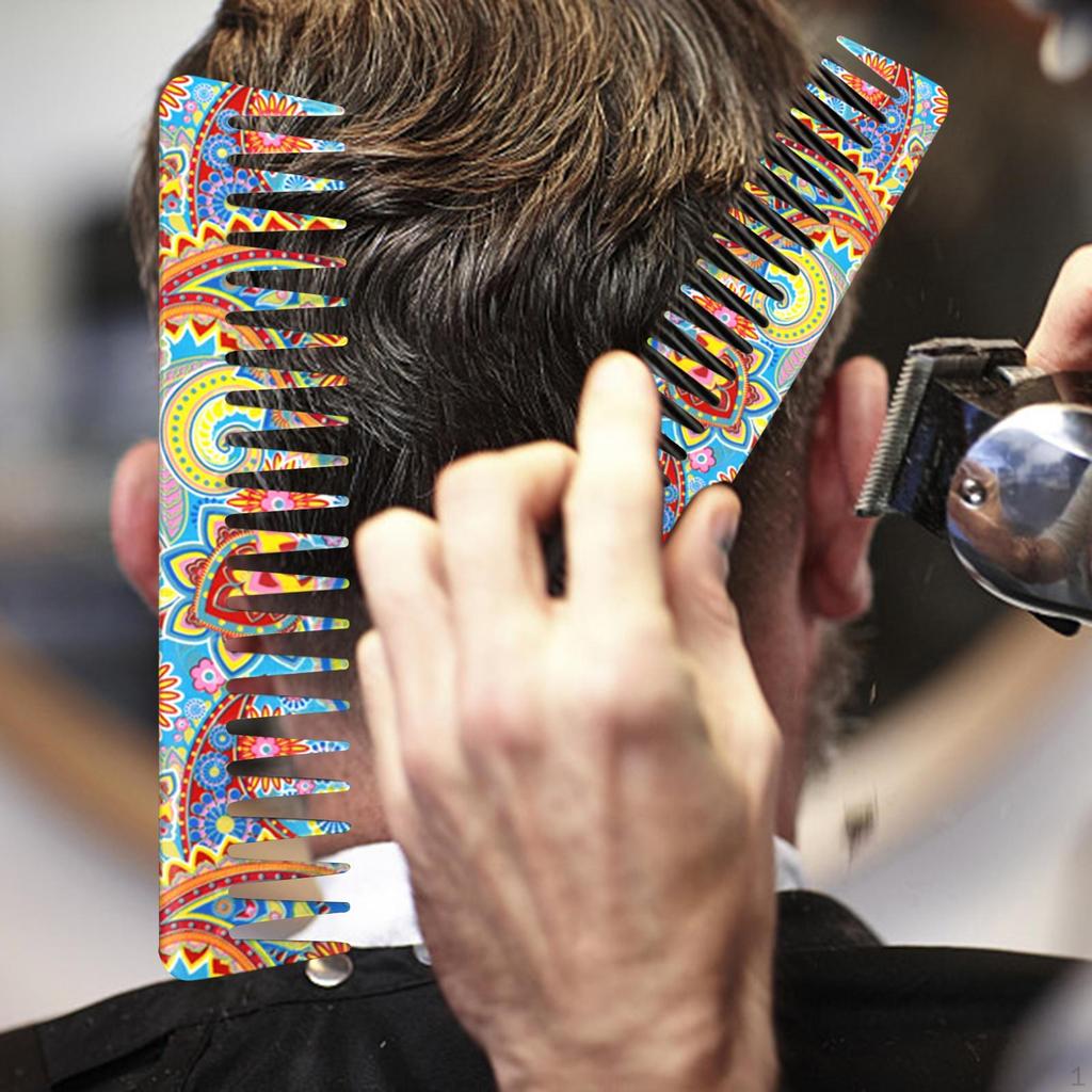 Barber Comb Hair Stylists for Parting All Types Coloring