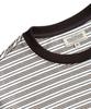 Waildeubeuligseu W25 Striped Pocket Tee (Brown)