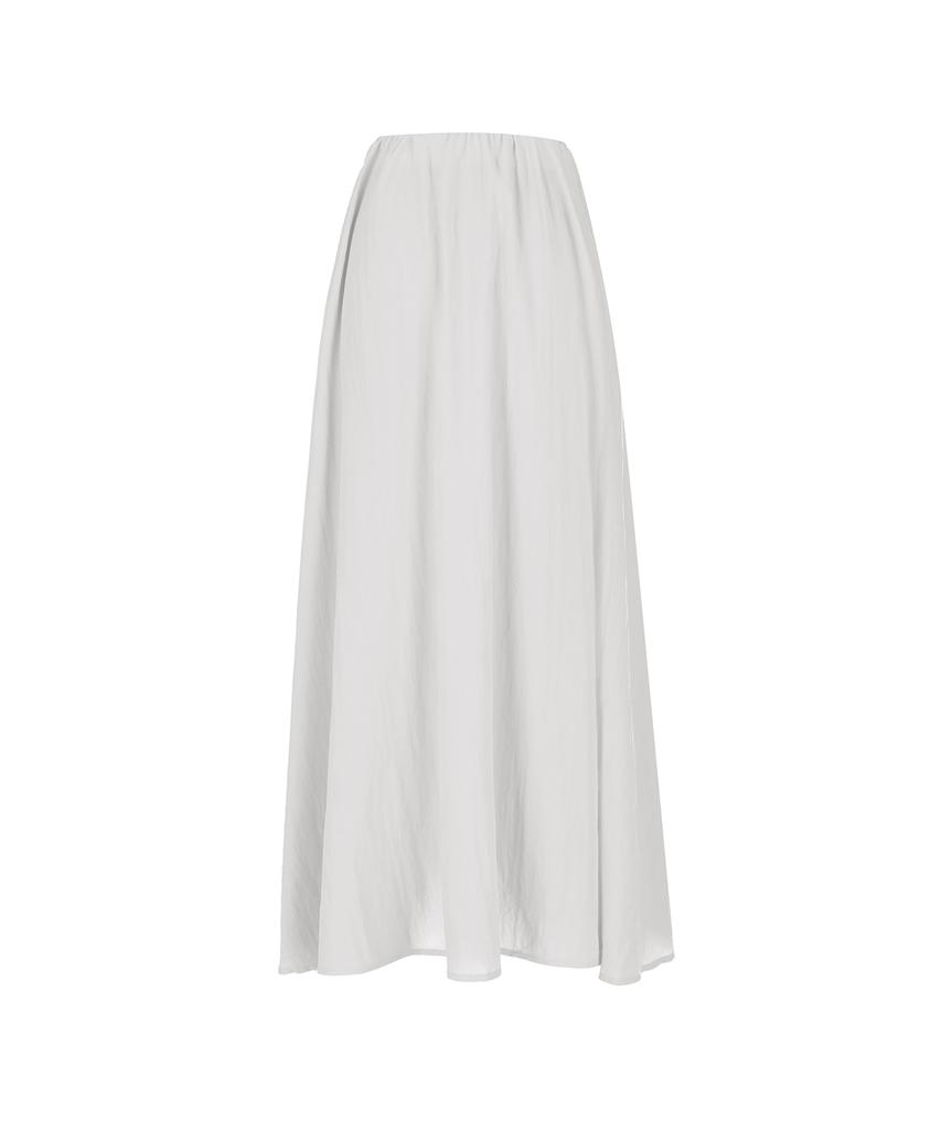VISITINNEWYORK In-Banding Flare Long Skirt (Vb4Srf1)