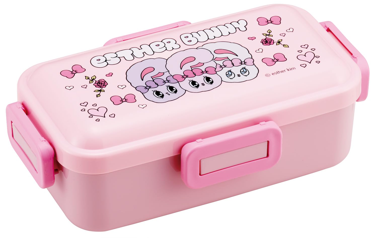 

Skater Bento Fluffy Single Dishwasher and Microwave Made in Esther Bunny Box, Serving, Tier, 530ml, Safe, Japan, PFLB6-A