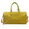 Stylish Travel Bag for Women Large Capacity Tote Carry On Luggage, Premium Faux Leather Sport Gym Bag