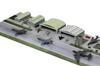 Pit Road Série SPS Base Actuelle de l'US Air Force 1 Scène d'Aérodrome Années 1990 Base Papier x 280mm 2 Maquette Plastique SPS18 Multicolore 1/700 (180 pièces)