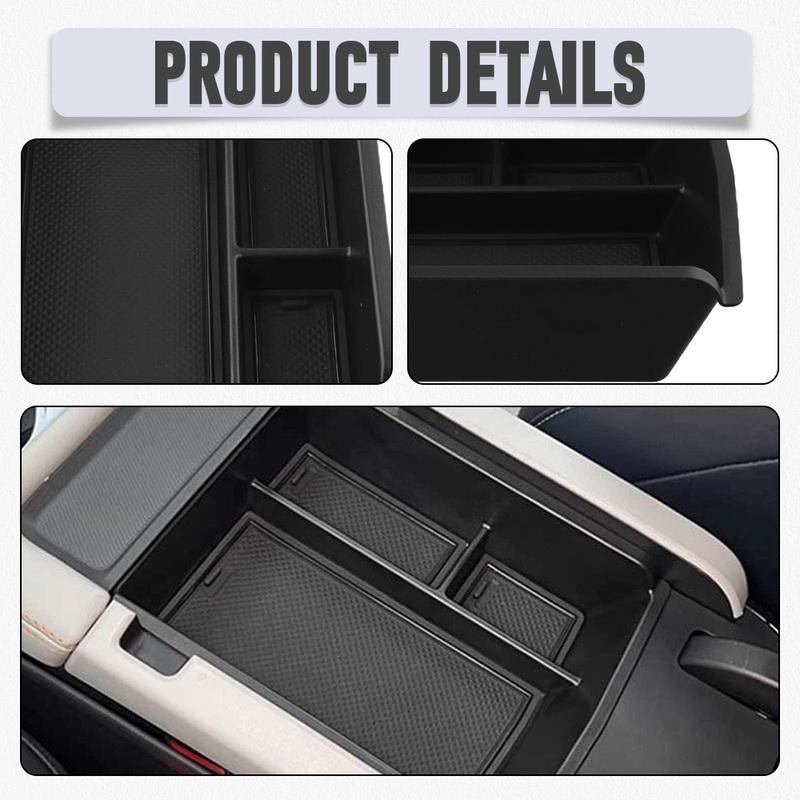 For BYD Song PLUS DM-i EV(Seal U)(Sealion 6)  2024 2025 Center Armrest Storage Box with Mat Console Organizer Accessories