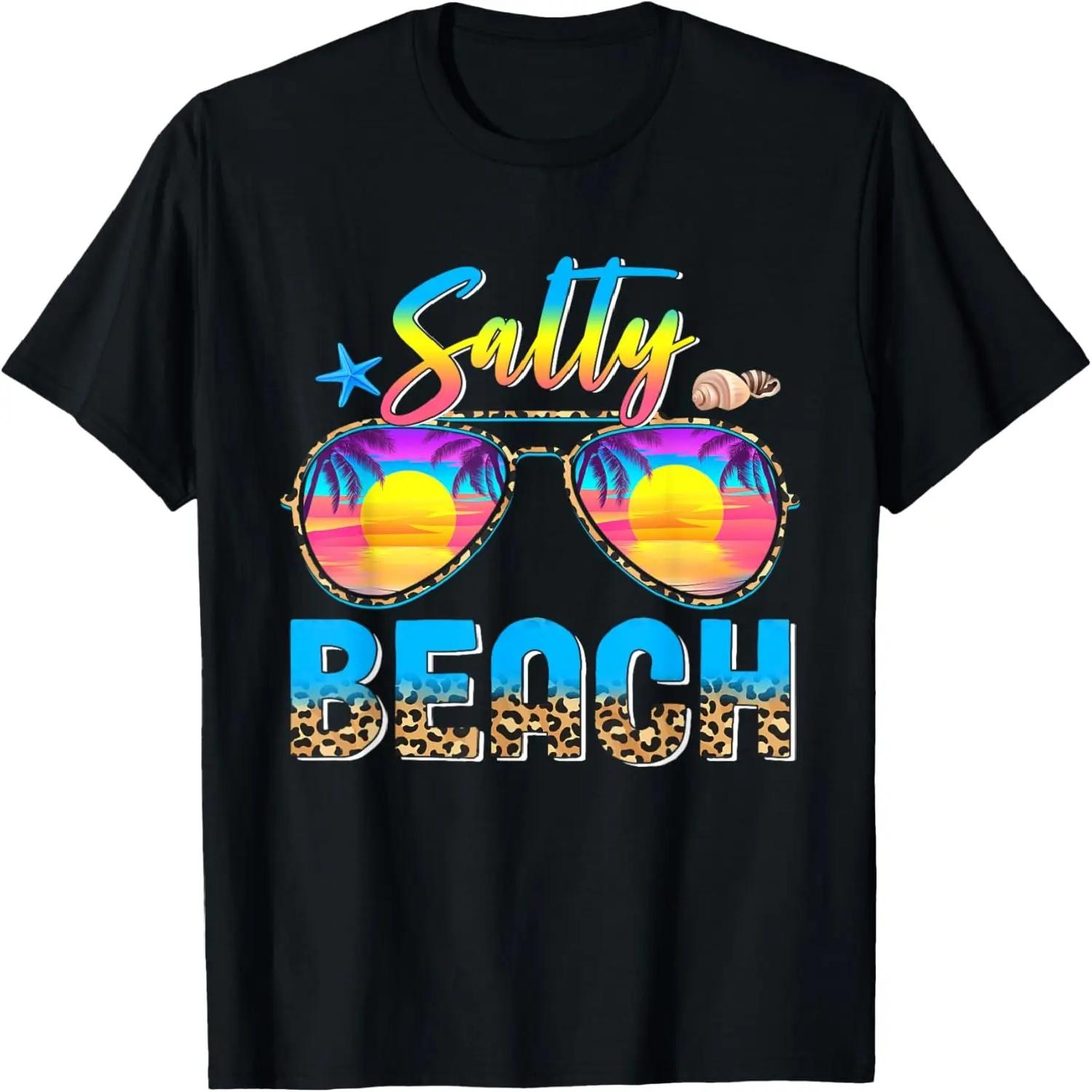 Salty Beach Vacation Summer Vibes Family Boys Cousin Crew T-Shirt S чёрный