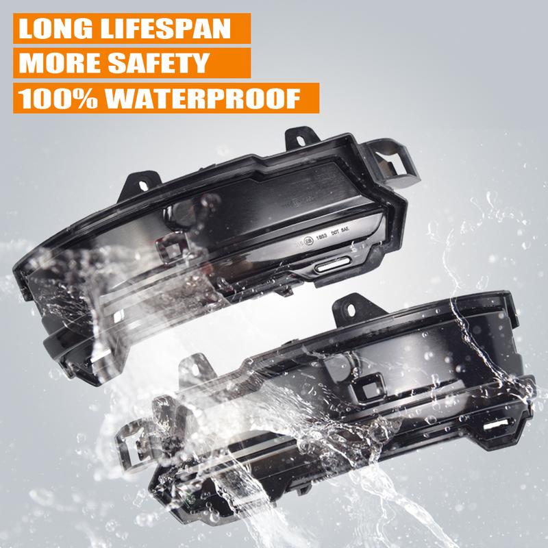 For Land Rover Discovery Sport L550 Evoque Jaguar F-Pace Car Side Mirror Lamp LED Dynamic Turn Signal Light Blinker Indicator