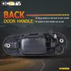 OCPTY Door Handle Exterior Front Passenger Right Side Replacement fit 1997-2001 for Honda for CR-V Outside Door Handle Black