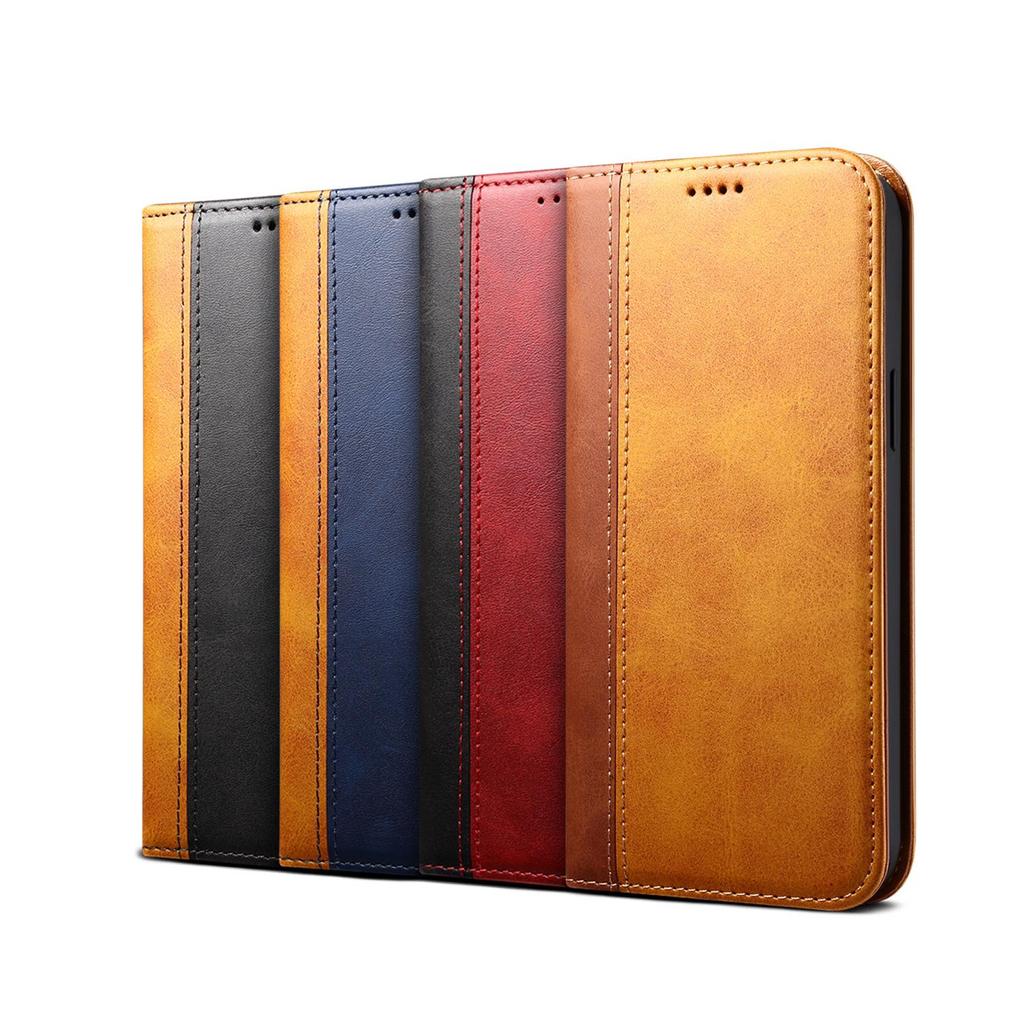 "Leder-Flip-Case für iPhone 15, Samsung S24 und Xiaomi 12"