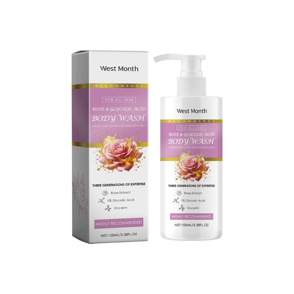 Exfoliating Shower Gel Deep Cleansing Remove Old Dead Skin Brighten Skin