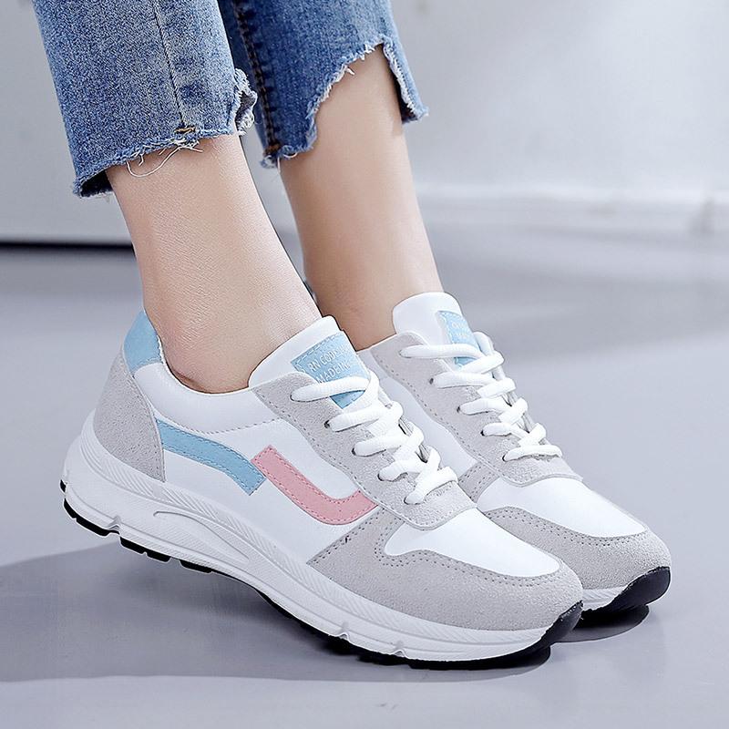 

Spring and Autumn New Sports Trend Shoes Spring Running Single Shoes Versatile Little White Shoes Children 40