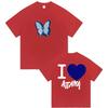 2026 New Singer Aitana Love Graphic Print T Shirts Unisex Women Fashion Cotton Tshirt Casual Fans Gift Clothing Tshirt