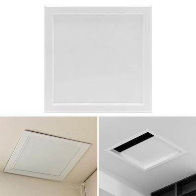 Tapa de registro de apertura extraíble Placa de cubierta ABS blanco Tapa de escotilla de acceso Puertas Pared Techo