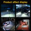 2PCS White LED Courtesy Footwell Under Door Interior Light For 3-series E93 Convertible 2007-2012 F30 Sedan/saloon 2012-up