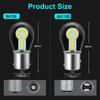 Red Amber White 1156 BA15S P21W LED 1157 BAY15D P21/5W LED Bulb R5W R10W Car Turn Signal Light S25 Auto Brake Light Lamps 12V
