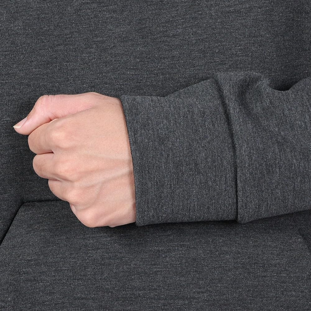 The North Face Tech Air Sweat Wide Mixed XL Men's Hoodie, Stretch, Anti-Static, Charcoal, (FW23)