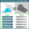 Fododo Cap Washer, Hat Washing and Shape Preservation for Baseball Caps, Washing Machine or Dishwasher Safe, Hat Washing Frame for Adults and Children