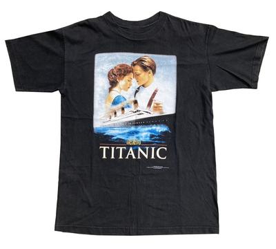 Titanic 1998 Movie TShirt Size S-5XL Leonardo DiCaprio Kate Winslet Reprint NEW Unisex T-Shirt