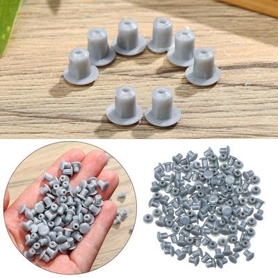 100Pcs Grommet Hardware Drill Hole Plug Hole Ornament Furniture Hole Covers Dust Plug Stopper Screw Decor Protective Cap
