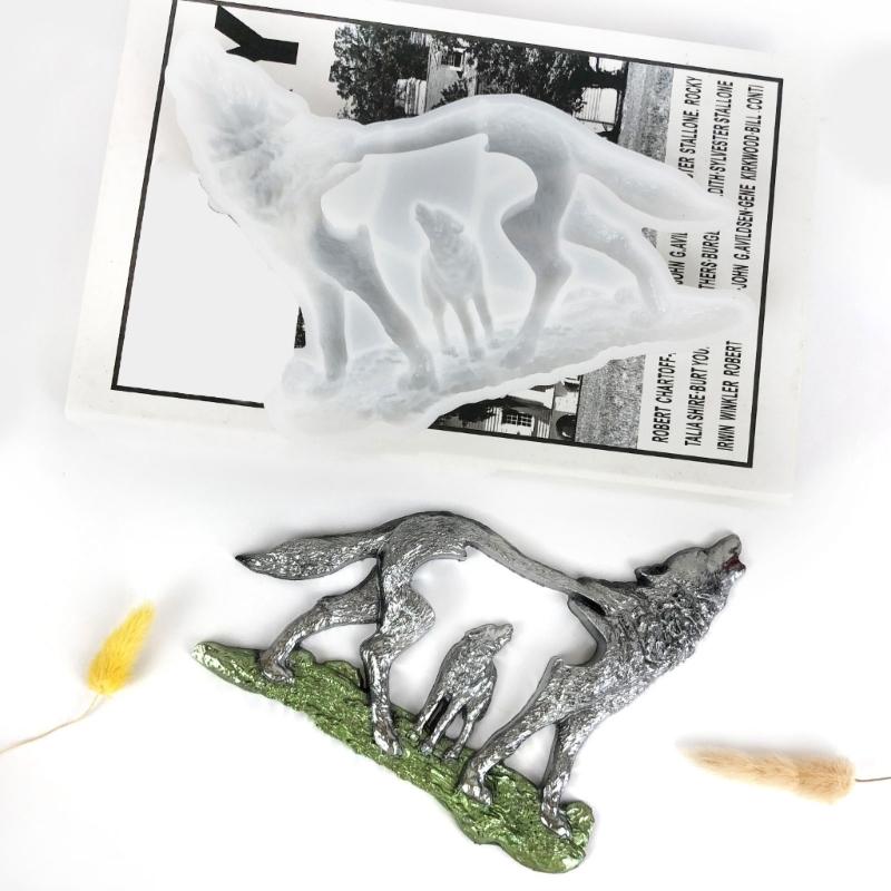 Silicone Mold Epoxy Casting for Wall Art Animal Hangings Decoration Ornament