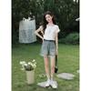 Lu Xiangnan Women's Loose White T-Shirt