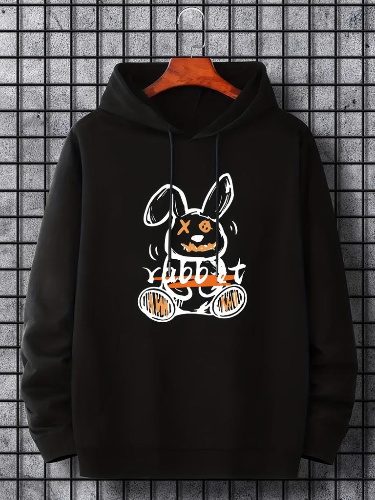 Rabbit Print Hoodie