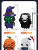 Compatible Ghost & Pumpkin Halloween Building Blocks - Creative Educational Toy for Kids