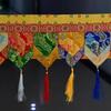 Tibetan Style Decorat Curtains Storefront Hanging Temple Buddha Hall Wall Deco Enclosing Tapestry Draperies about 100cm Length