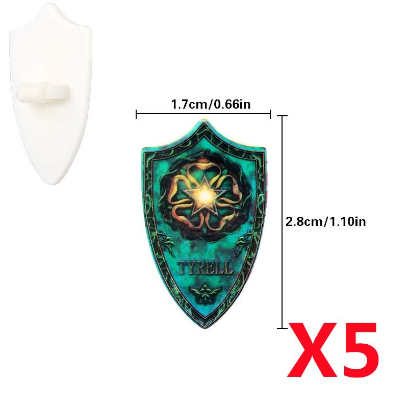 Medieval Military Castle Knight Shield Building Blocks Figures Accessory King Helmet Flags Shoulders Armor Feather Toy Gift T050