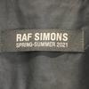 Raf Simons Black 211-M280 Patched Boxy Fit Shirt 21 Stainless Steel Tops 44 blackUsed