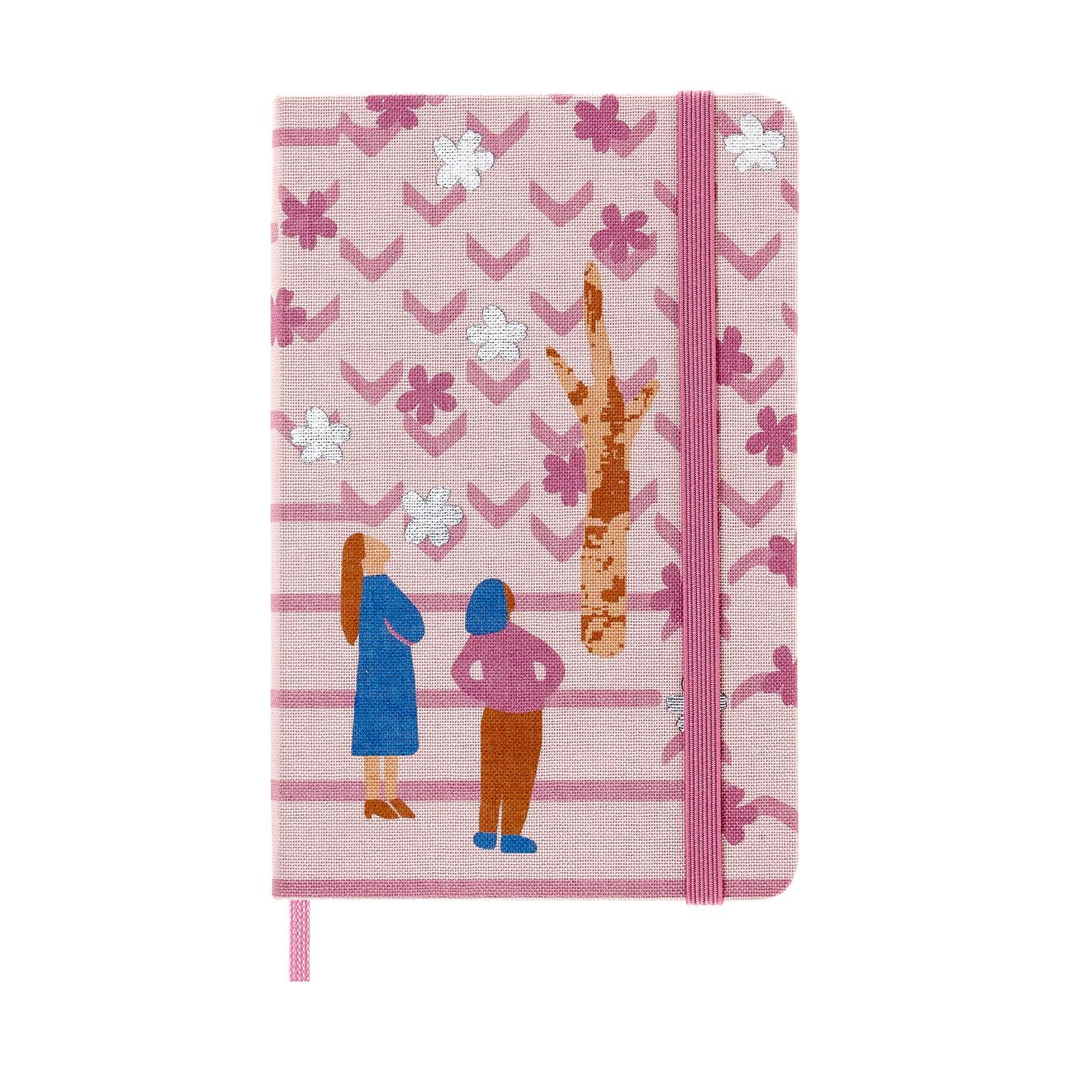 

Moleskine Блокнот 2022 Sakura Limited Edition Блокнот Карманный размер x Линованный Пара LESU05MM710 (9см 14см)