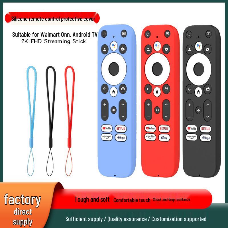 

Walmart onn 2K FHD Android TV Remote Protective Cover China Red [Grid Style]