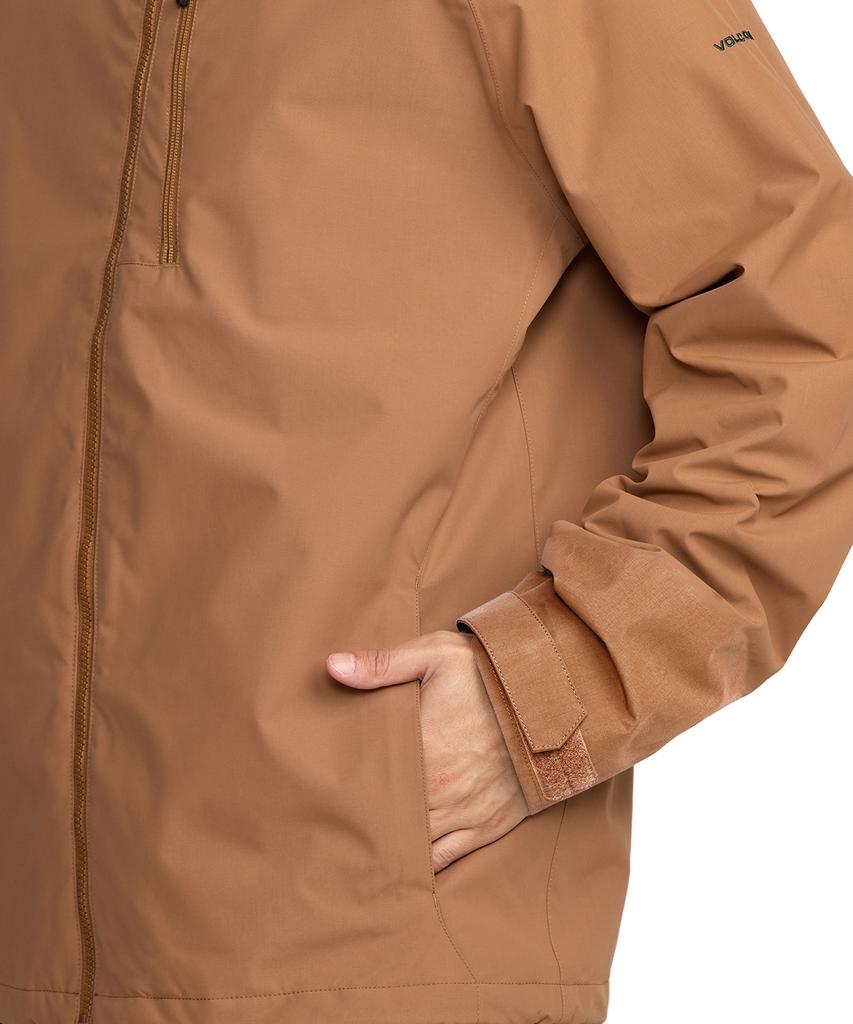 Volcom Men'S 2836 Ins Jacket (Brown)