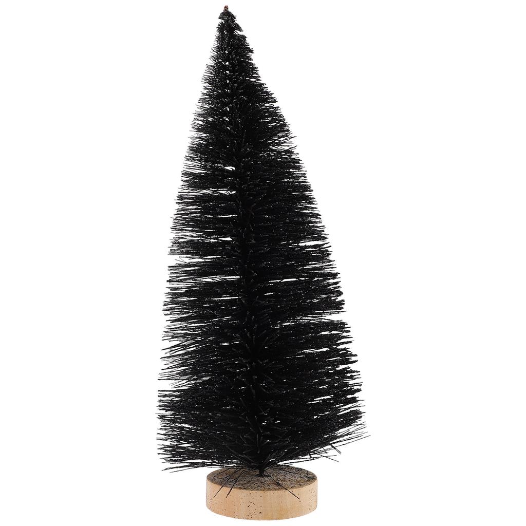 Desktop Christmas Trees Mini Xmas Tree Decoration Stylish Festive Atmosphere Artificial Pine Tree for Home Office Party Decor