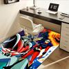 1pc Cosmic Warrior,Galactic Guardian,Celestial Defender Office Carpet Soft Polyester Non slip Machin