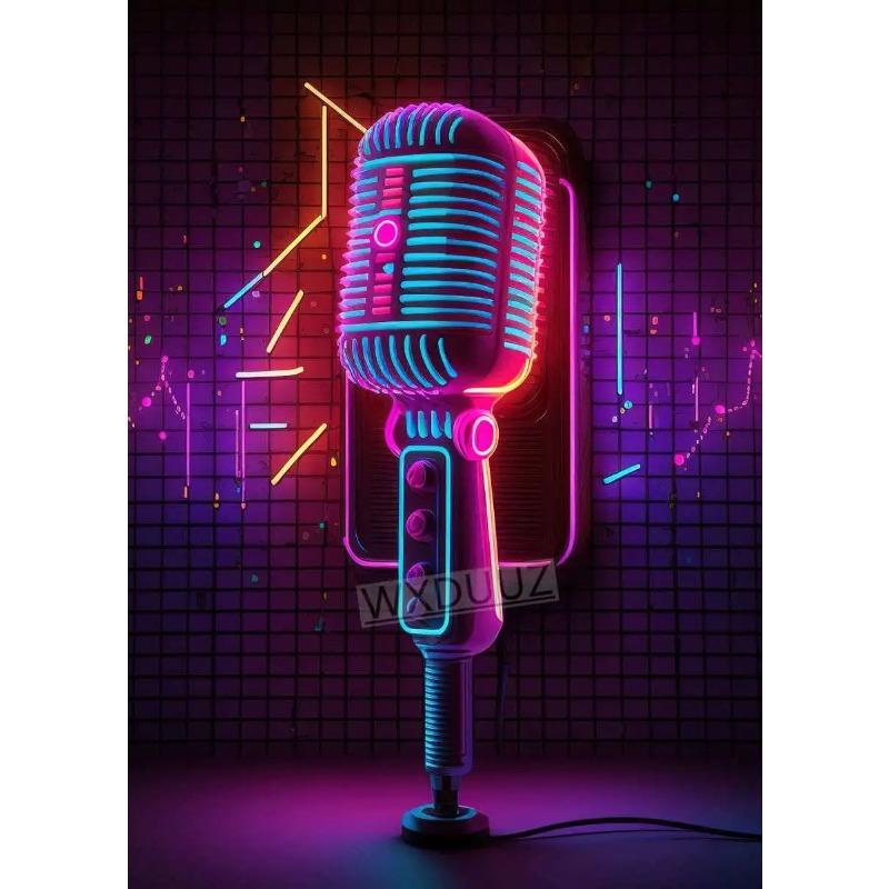 Colorful Punk Neon 80s Gamer Controller Cool Gaming Poster For Wall Art Esports Game Kawaii Room Decor Posters Canvas Painting