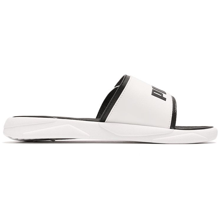 Puma Pantofle Royalcat Comfort Bílé Černé Chilli Unisex Tenisky 372280-11