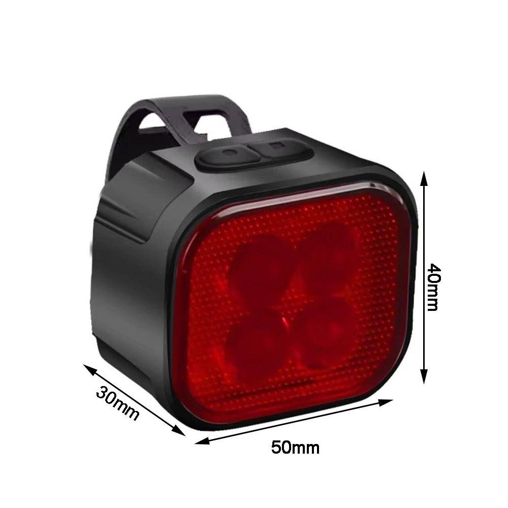 Multiple Brightness Modes LED Bike Light Combo Night Commuting Cycling